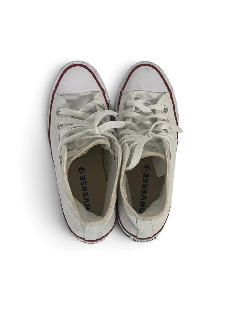 Converse Chuck Taylor All Star High Top White Sneakers Women's Size 6.5 Classic